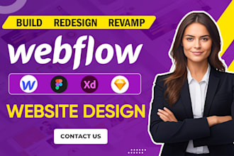 develop professional webflow website design and your figma to webflow developer
