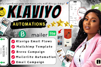 do klaviyo flows email marketing brevo campaign mailerlite automation shopify