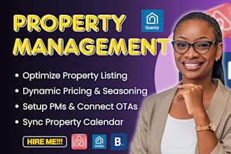 list, optimize your property on airbnb, guesty, bookingcom, sync beds24 lodgify