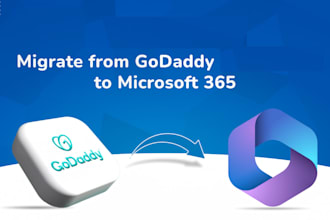 do email migration from godaddy to microsoft 365 no downtime