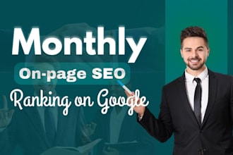 monthly onpage seo service with technical optimization using the yoast plugin