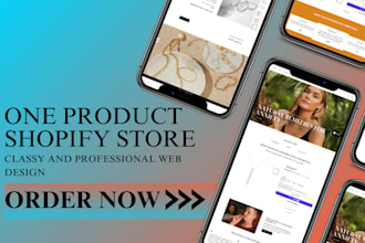 build high converting branded shopify one product store with pagefly, gempage