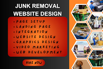 junk removal website handyman hauling website junk removal cleaning website
