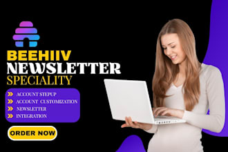 setup beehiiv newletter beehive landing page beehive setup beehiiv manager