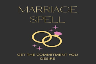 cast powerful marry me, marriage proposal and commitment spell