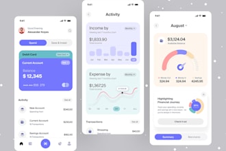 develop fintech app, loan app, budget app, bank app, investment app