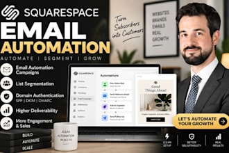do squarespace email automation campaign list segmentation domain authentication