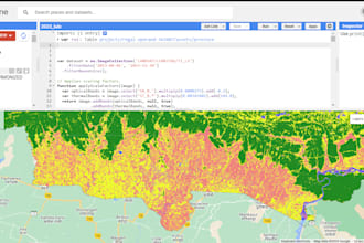 arcgis, qgis, gee, change detection, time series, and climate analytics