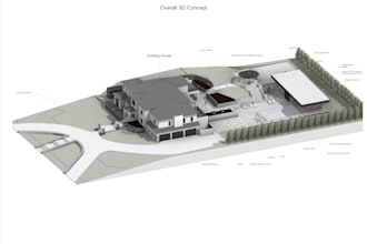 create detailed revit bim model