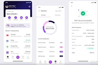 develop online bank app, crypto app, wallet app, finance app, crowdfunding app