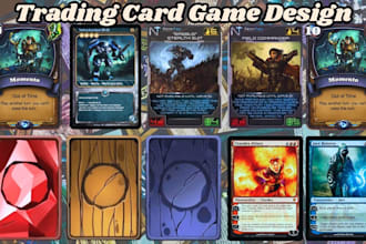 draw unique frame card for card game design tcg board game tarot playing card
