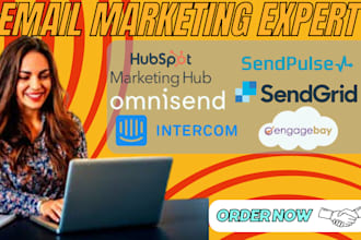 set up hubspot marketing hub sendpluse ominsend sendgrid intercom engagebay