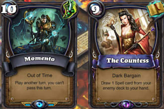 draw card game design, card game art, card game, board game, tcg, tarot card