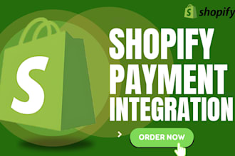 integrate shopify payment gateway, stripe, klarna, applepay, paypal integration