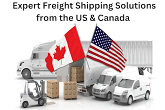 provide expert freight shipping solutions from the US and canada