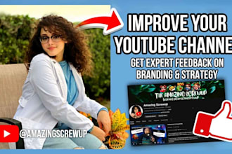 review your youtube channel and brand