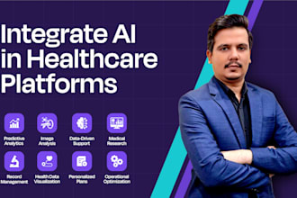 do ai integration into healthcare website and healthcare app