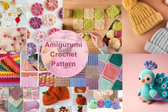 craft detailed amigurumi crochet pattern for your etsy amigurumi crochet pattern