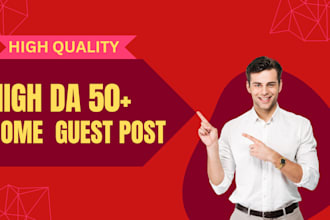 high da home niche backlinks SEO guest post service for quality link building