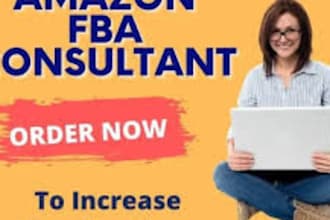 be your amazon fba consultant, mentor and coach to start selling and grow