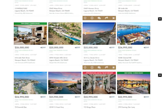 do real estate website using showcase idx integration