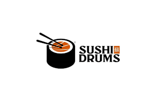 do music drum dj event festival logo with free source files