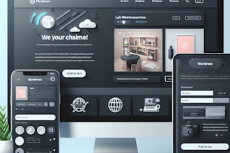 create full website development