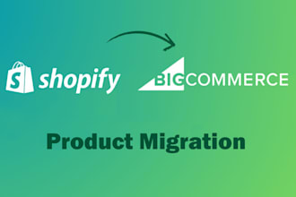 migrate products to bigcommerce from shopify