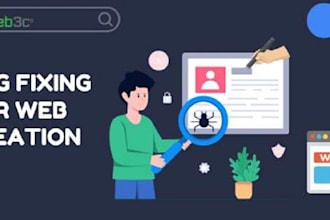 fix website issues, errors and bugs
