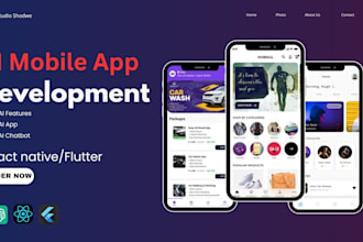 develop ai app, ai saas, ai websites and ai bots