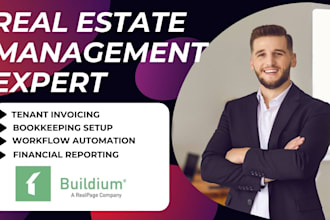 do buildium website customization for property listings, bookkeeping setup