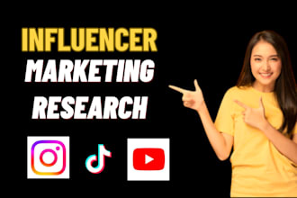 research influencers for influencer marketing