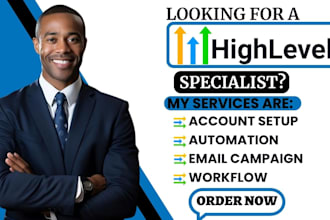 setup go high level automation gohighlevel workflow ghl sub account snapshot va