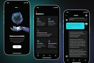 build ai chat assistant, ai voice app, ai workshop and custom ai saas solution