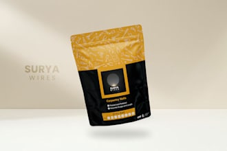 design label, packaging, reaper, packet