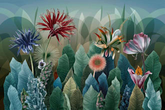draw botanical illustration art for you