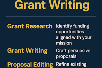 win urgent grant, bid proposal writing,rfp to secure funding