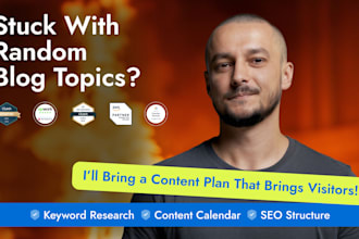 create a content plan for your website or blog