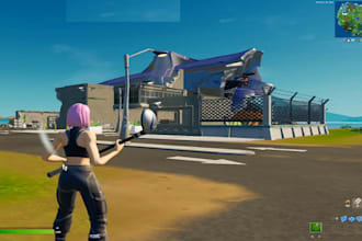 create fortnite map, world building,map lobby, spawn,tycoon, bedwar,vrchat world