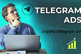 create and manage telegram ads, crypto telegram ads, telegram promotion
