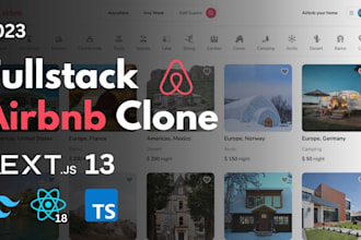 design hotel booking, vacation rental, tour, travel or airbnb clone website