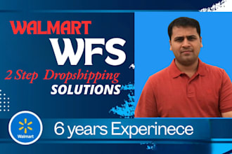 walmart 2 step dropshipping store automation  product research store management