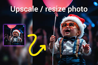 resize upscale your photo with precision