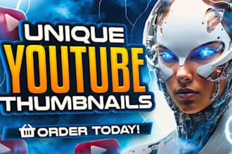 design a unique rust thumbnail for your youtube videos