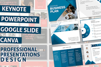 design or redesign your stunning keynote, powerpoint presentation