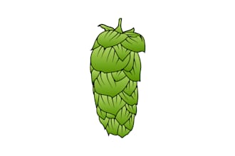 design a modern hop cones logo for your brewery or brand