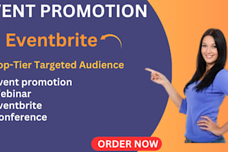 promote your event promotion, webinar, eventbrite, conference