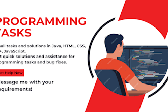 do programming tasks in cpp java javascript and phython