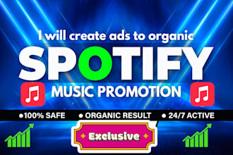 create ads to promote your spotify music