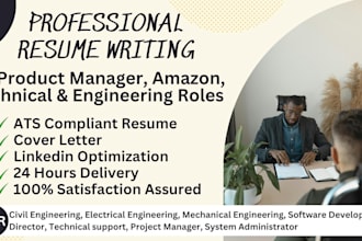 edit, and write your faang, tech, and amazon resume